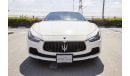 Maserati Ghibli MASERATI GHIBLI - 2016 - GCC - ZERO DOWN PAYMENT - 2735 AED/MONTHLY -AL TAYER WARRANTY