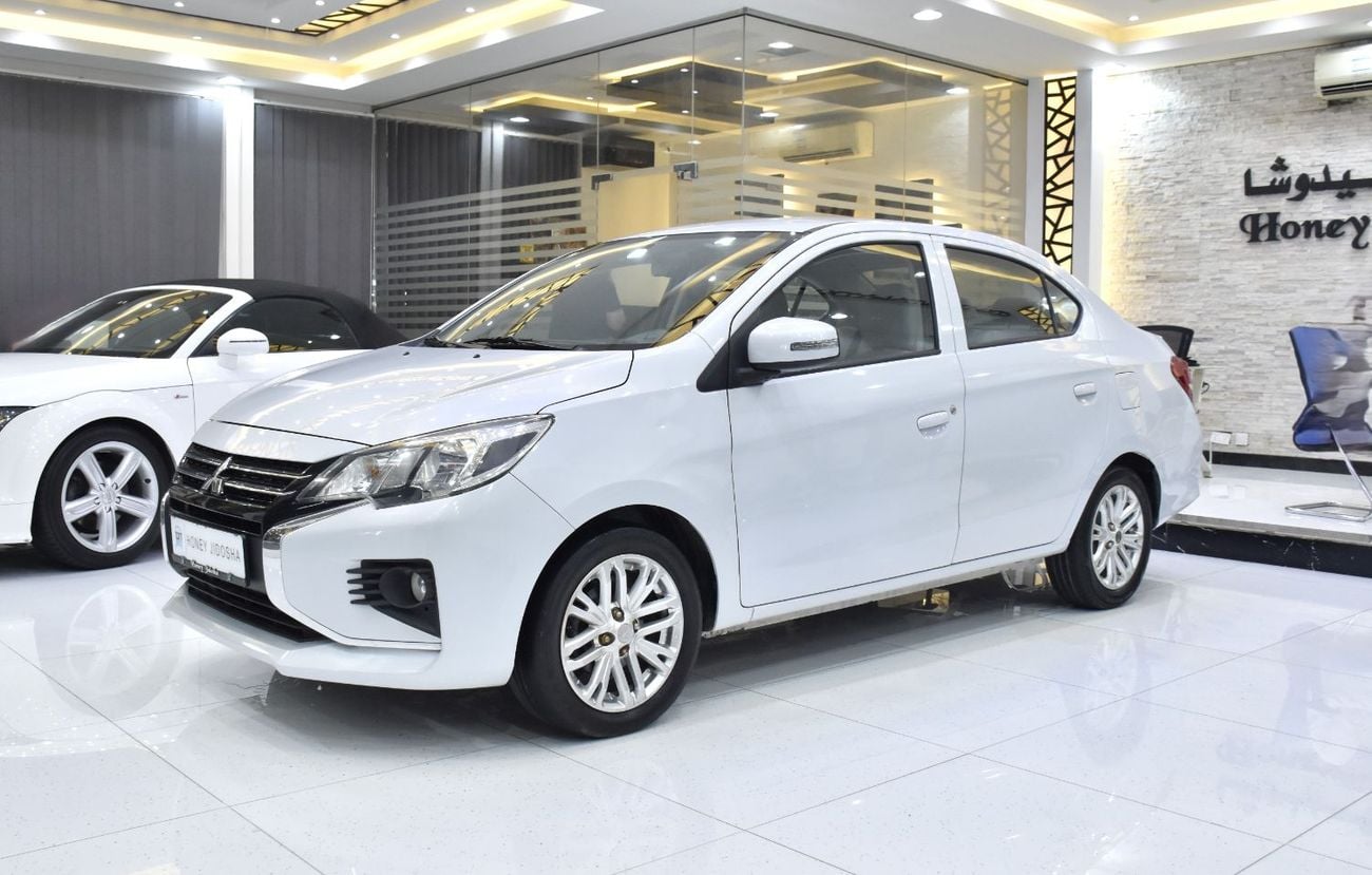 Mitsubishi Attrage EXCELLENT DEAL for our Mitsubishi Attrage ( 2021 Model ) in White Color GCC Specs