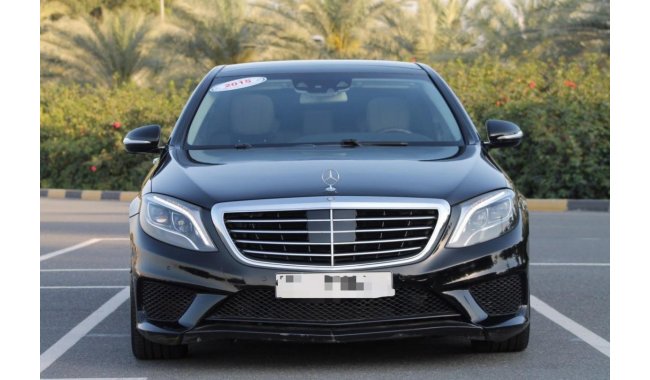 Mercedes-Benz S 550 2015 model, imported from America, S63 AMG kit from home and outside, will be Exozed, full Option, p