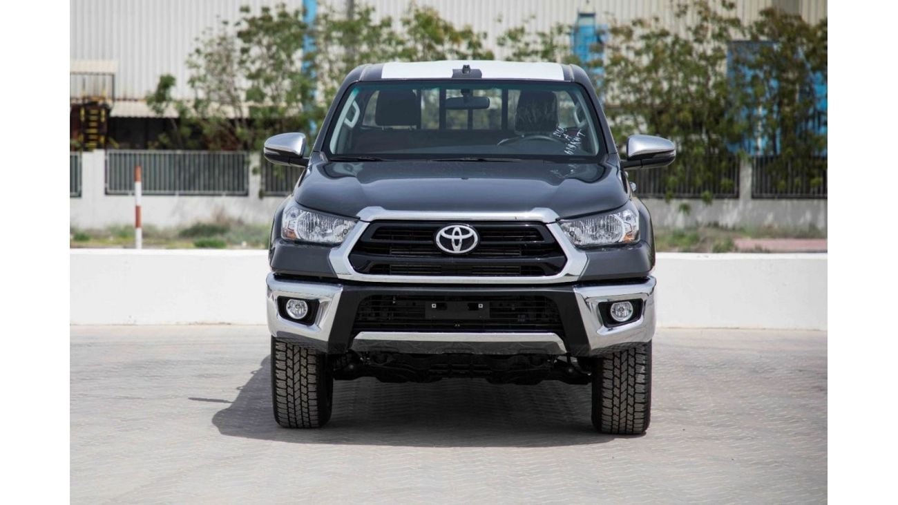Toyota Hilux 2024 Toyota Hilux 2.4L DC WB 4X4 - Grey Mettalic inside Red | Export Only