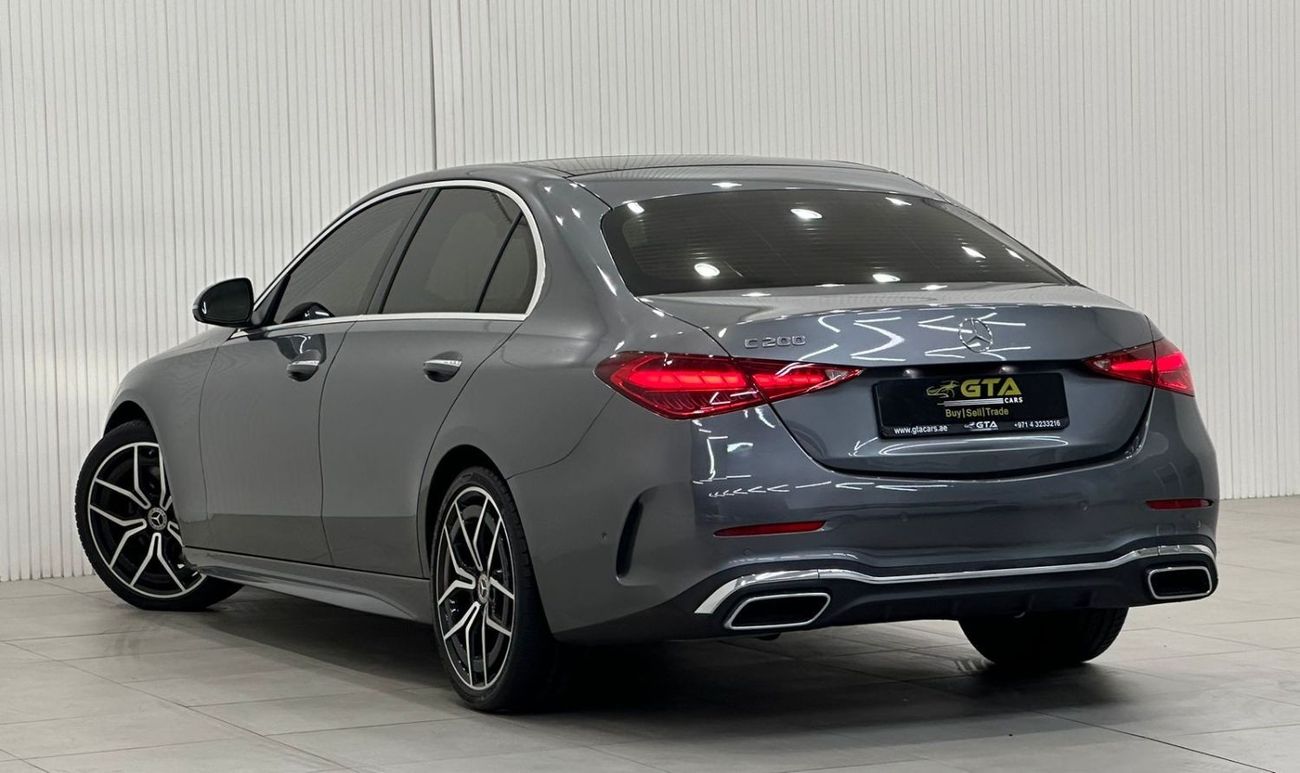 Mercedes-Benz C 200 2022 Mercedes C200, 2027 Gargash Warranty, GCC