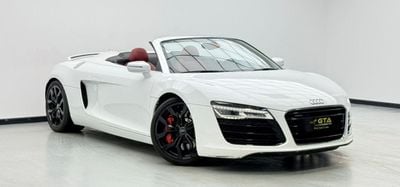 Audi R8 Spyder FSI 2014 Audi R8 Spyder, Service History, Excellent Condition, GCC
