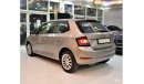 Skoda Fabia EXCELLENT DEAL for our Skoda FABIA 1.6L 2019 Model!! in Beige/Silver Color! GCC Specs