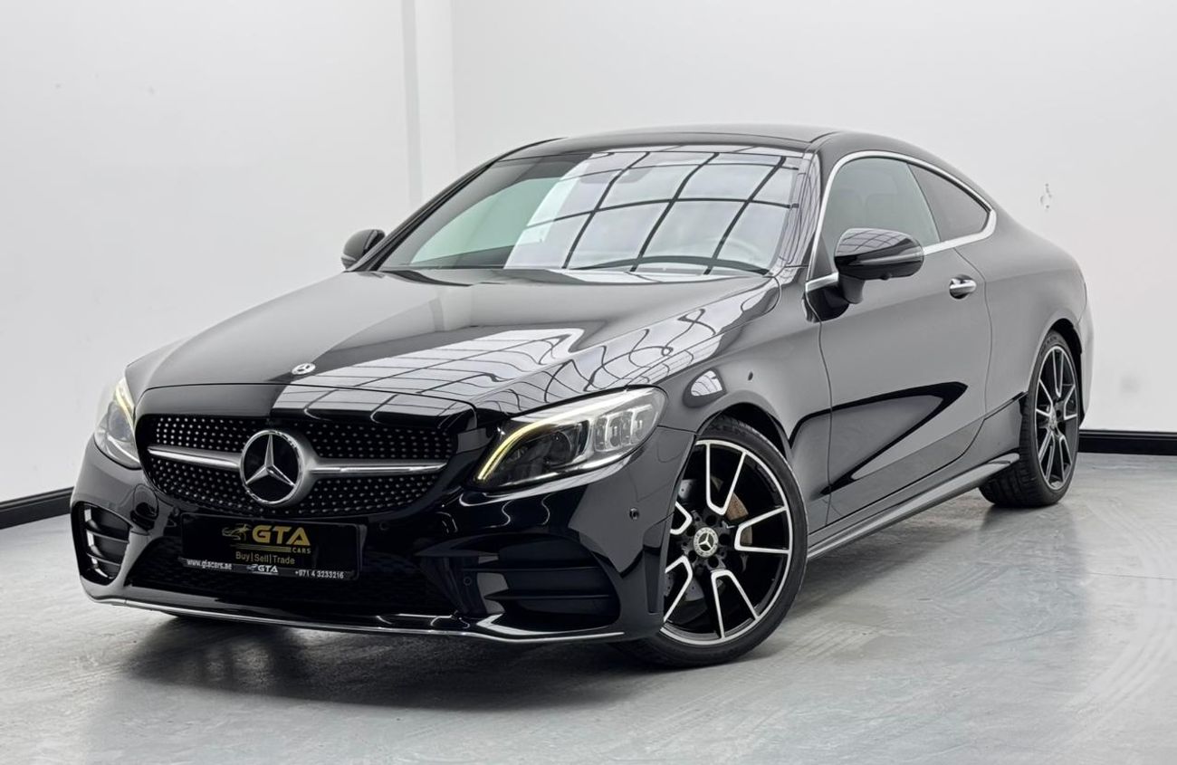 Mercedes-Benz C 200 Coupe 2020 Mercedes-Benz C200 AMG Coupe, Mercedes Service History, 1 Year Warranty, GCC