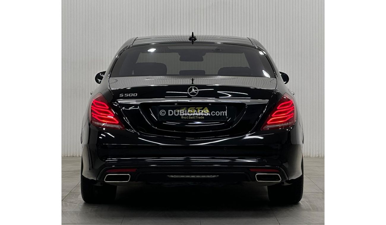 Mercedes-Benz S 500 High 2017 Mercedes Benz S500 5 Buttons, Warranty, Full Mercedes Service History, Full Options, GCC