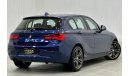 BMW 120i STD 2019 BMW 120i Executive, Jan 2024 BMW Service Package, Full BMW Service History, GCC