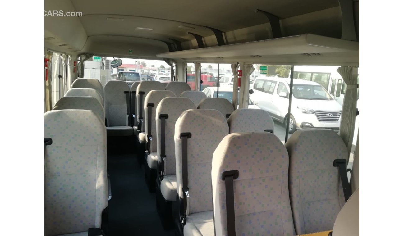 Toyota Coaster 4.2L DIESEL 2019 FULL OPTION 22 SEAT+FRIDGE FOR EXPORT ONLY