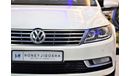 Volkswagen Passat CC AMAZING Volkswagen Passat CC 2013 Model!! in White Color! GCC Specs