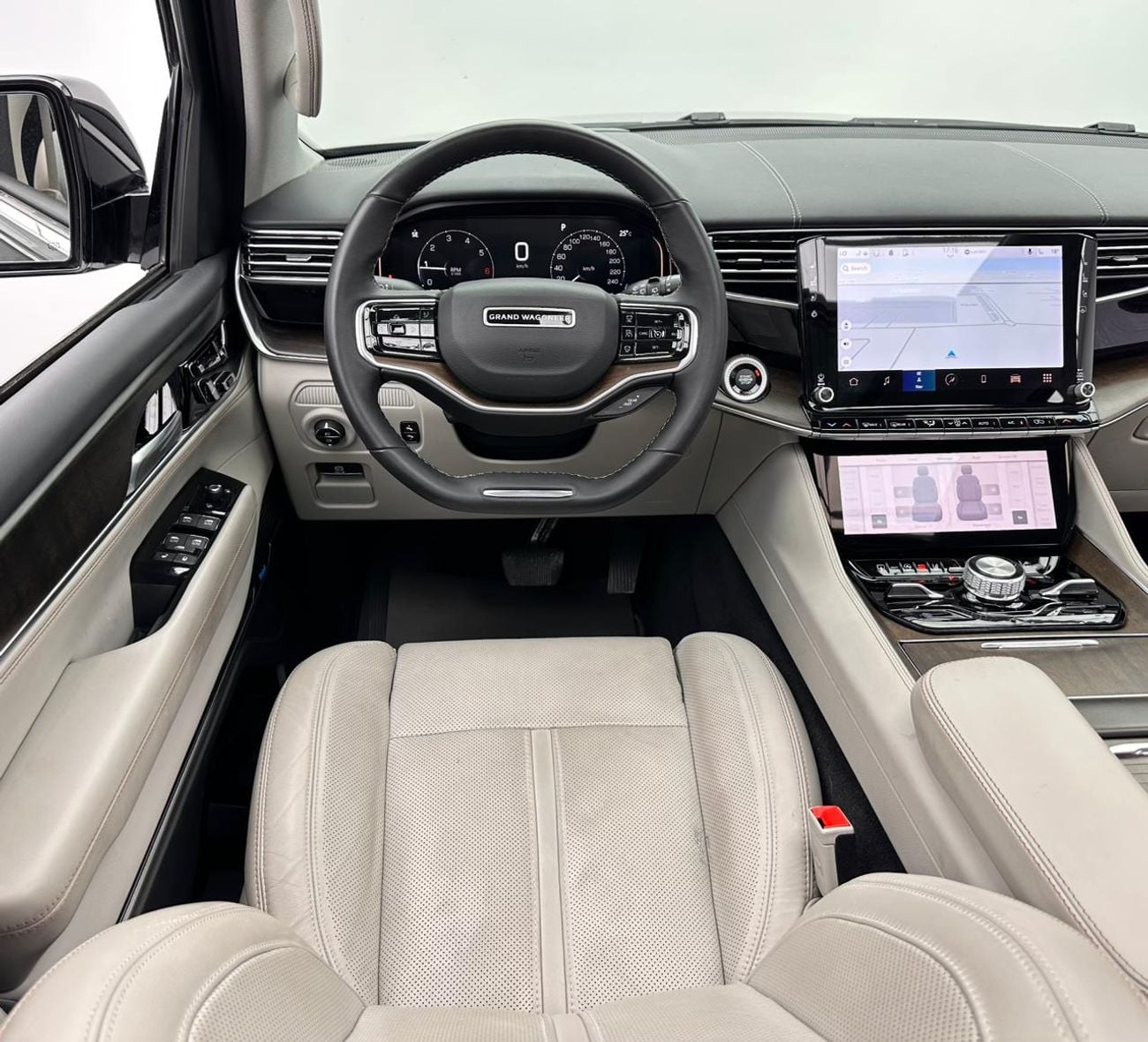 جيب جراند واجونير 2023 Jeep Grand Wagoneer Series 2, 2029 Jeep Warranty + Service Contract, Jeep Full Service History,