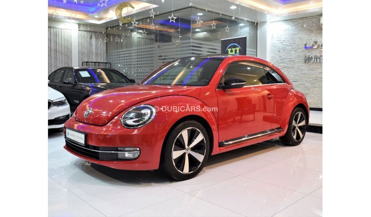 Volkswagen Beetle Turbo S Turbo S EXCELLENT DEAL for our Volkswagen Beetle TURBO ( 2015 Model! ) in Red Color! GCC Spe