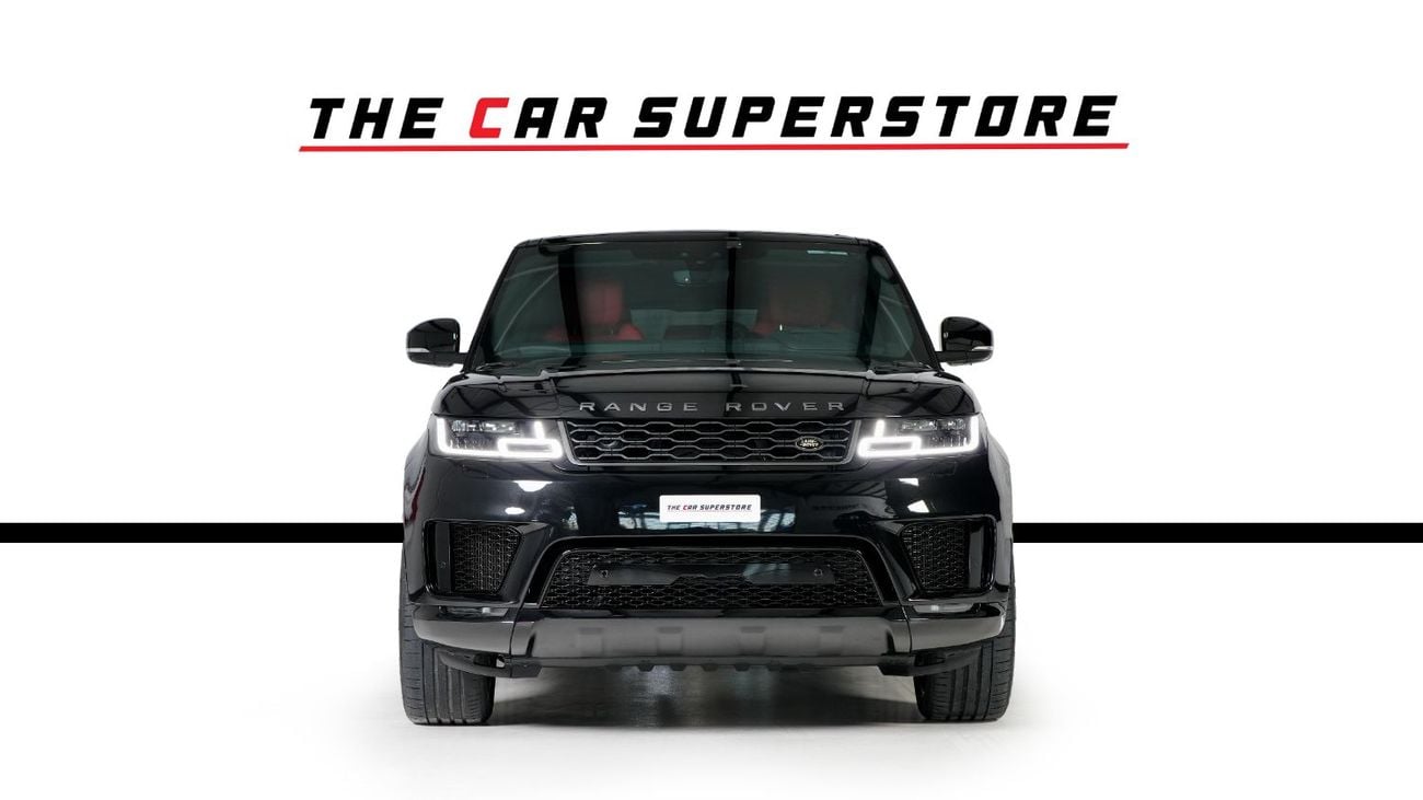 Land Rover Range Rover Sport HSE Dynamic 3.0L GCC-Al Tayer Service History-22Inch Rims-Red Brake Callipers