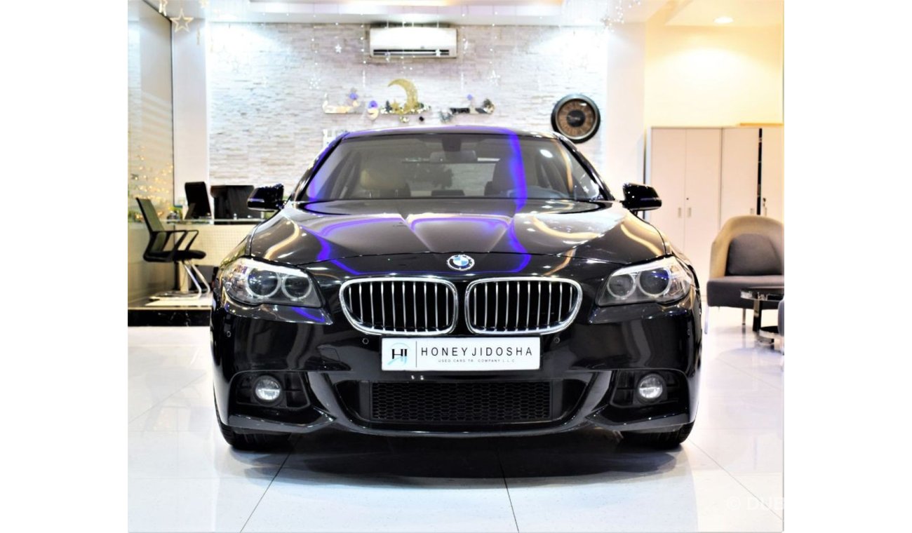 بي أم دبليو 520 ORIGINAL PAINT BMW 520i M-Kit 2016 Model Black Color!