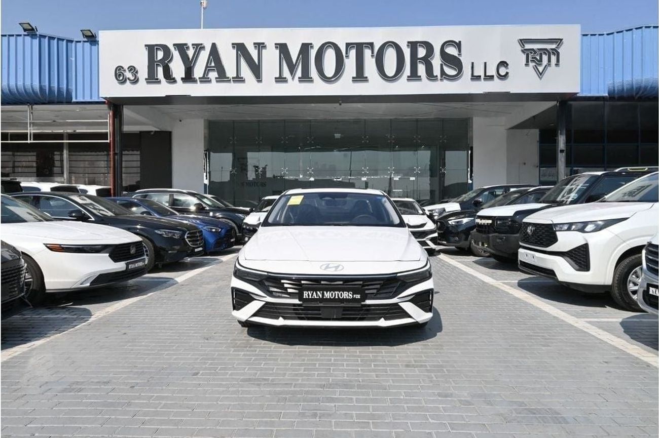 Hyundai Elantra Hyundai Elentra LUX 1.5L, Petrol, Model 2024, Color White (Export Price)