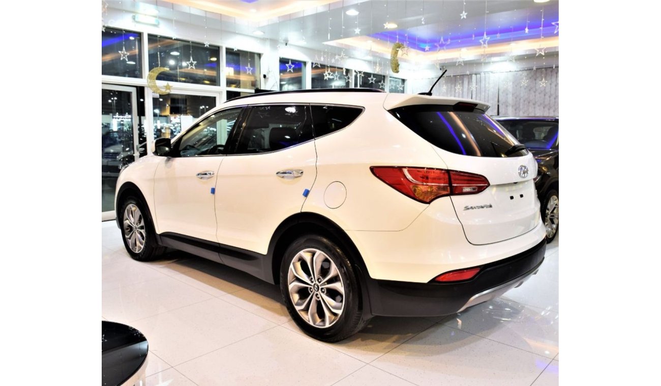 هيونداي سانتا في AMAZING Hyundai SantaFe 4WD 3.3L 2013 Model!! in White Color! GCC Specs