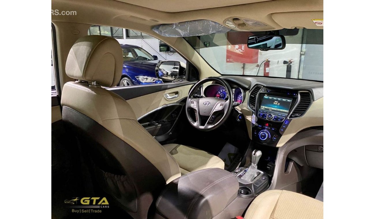 هيونداي جراند سانتا في 2015 Hyundai Gran Santa Fe, Warranty, Service History, GCC, Low Kms