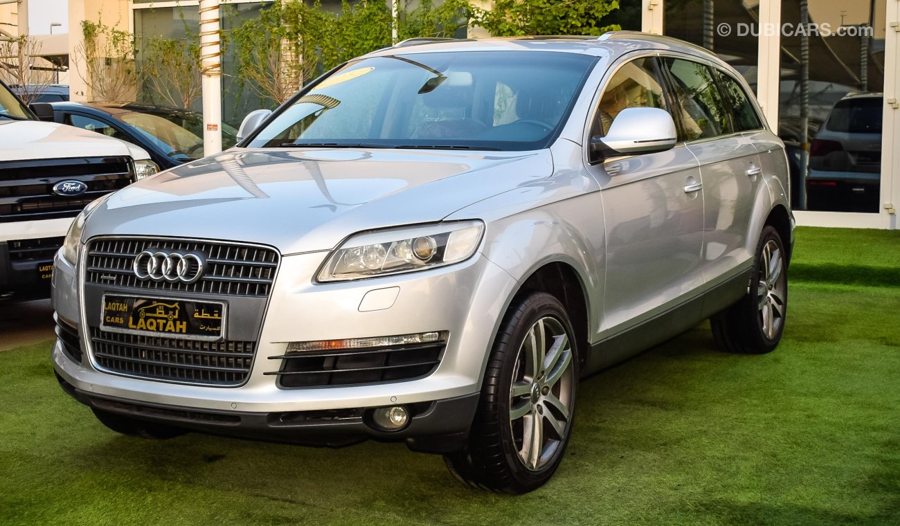 Audi Q7 Gulf - number one - panorama - screen - alloy wheels - leather - without accidents, in excellent con