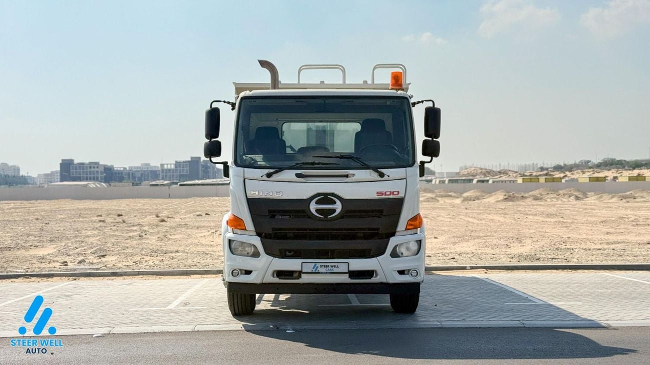 Hino 500 Tipper 2019 | 7.6L 250HP | Manual | GCC Specs | Excellent Condition