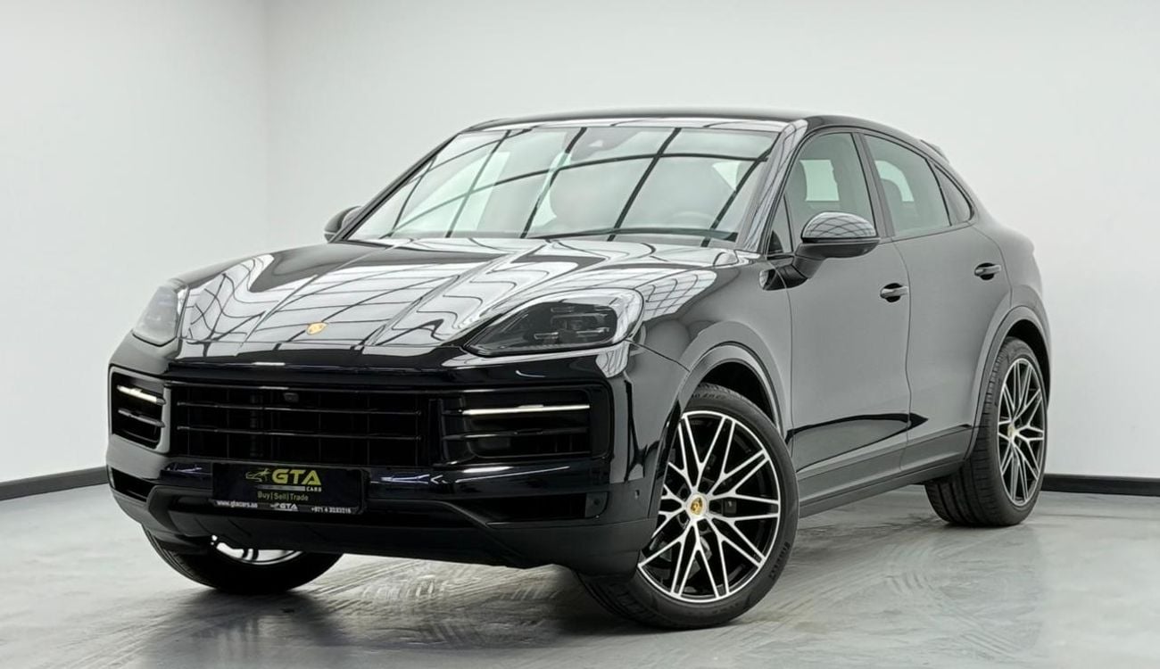 Porsche Cayenne 2024 Porsche Cayenne Coupe, 2027 Porsche Warranty, Full Porsche Service History, Very Low Km, GCC