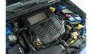 سوبارو امبريزا WRX 2018 Subaru WRX AWD / Full Subaru Service History