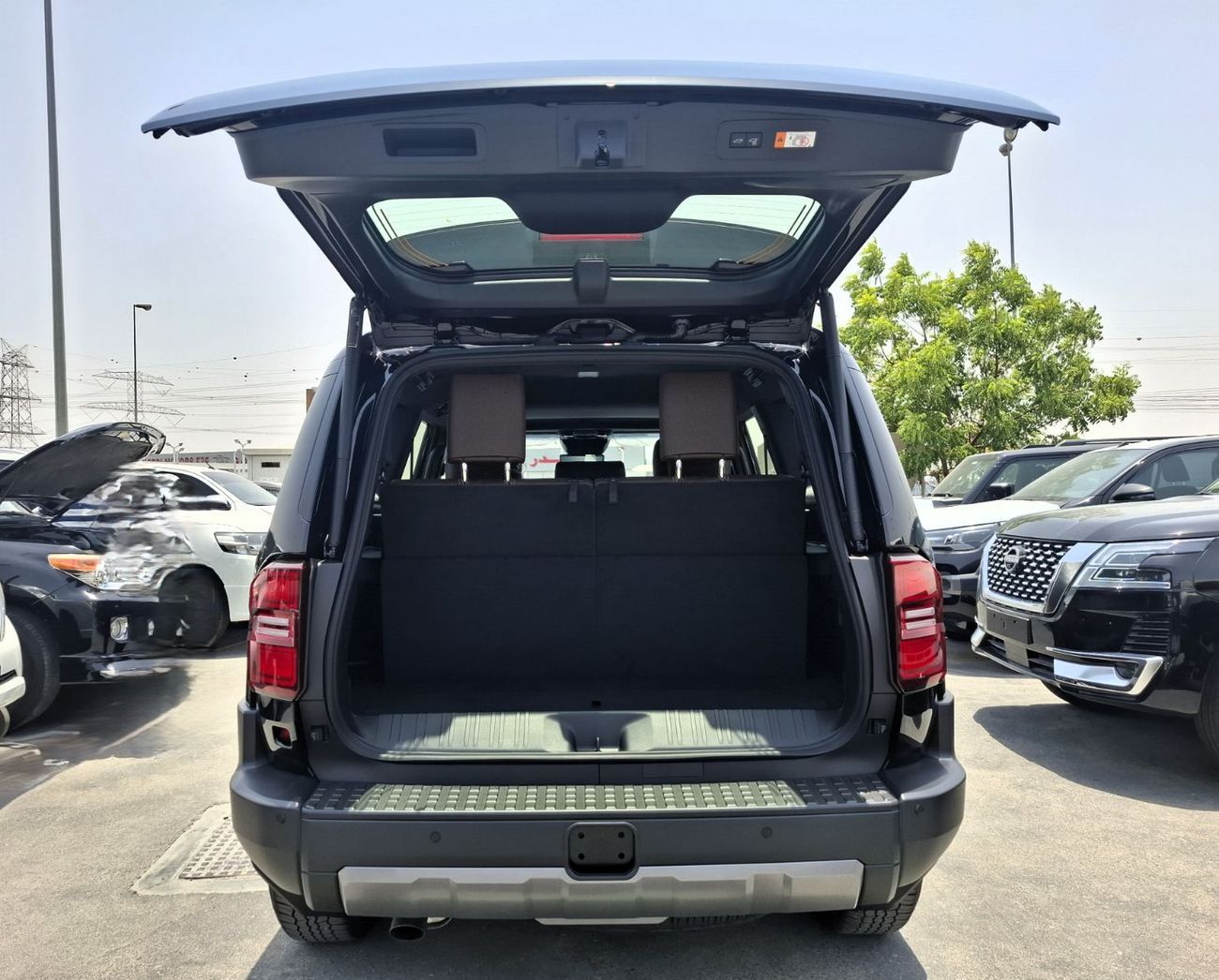 Toyota Prado Toyota Prado Luxury 2.4L 2025 GCC Black inside Brown Petrol Radar (Export Only)