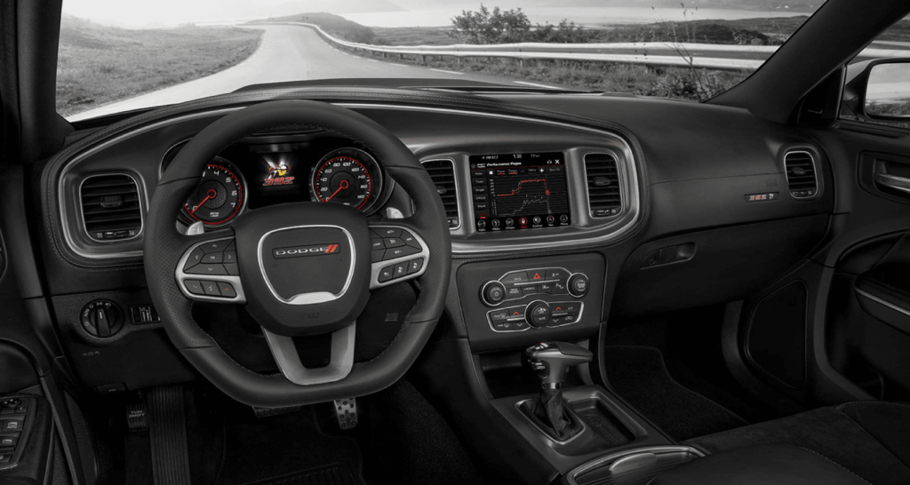 Dodge Charger interior - Cockpit