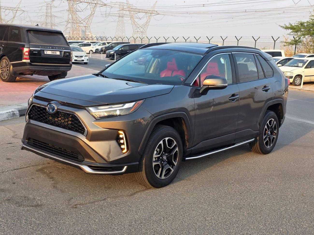 Toyota RAV4 XLE HEV 2025 Model hybrid engine Sunroof , Push button , leather seats and low mileage 6519 onlye