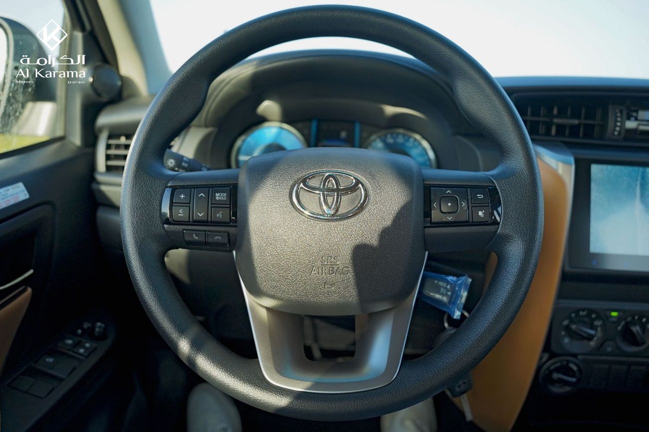 Toyota Fortuner 2.4L GX - GCC Specs - Rear Camera - Cruise Control - 4WD Automatic Drive