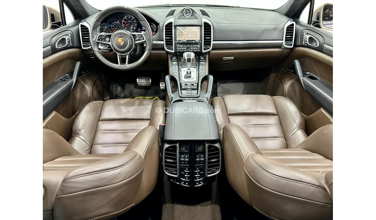 Porsche Cayenne 2016 Porsche Cayenne Turbo S, Warranty, GCC