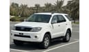 Toyota Fortuner MODEL 2008 GCC CAR PERFECT CONDITION INSIDE AND OUTSIDE FULL OPTION 4 wheel drive