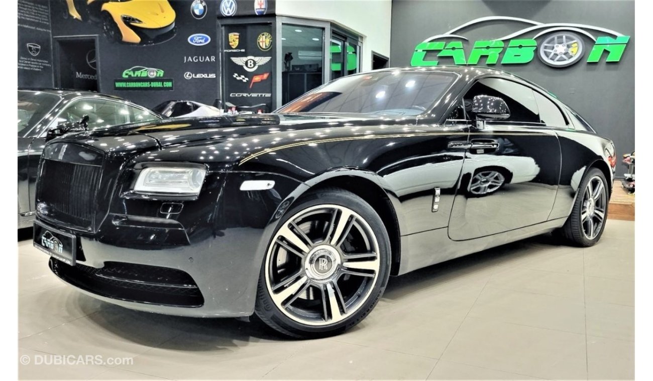 رولز رويس واريث ROLLS ROYCE WRAITH 2014 GCC IN BEAUTIFUL SHAPE FOR 479K AED