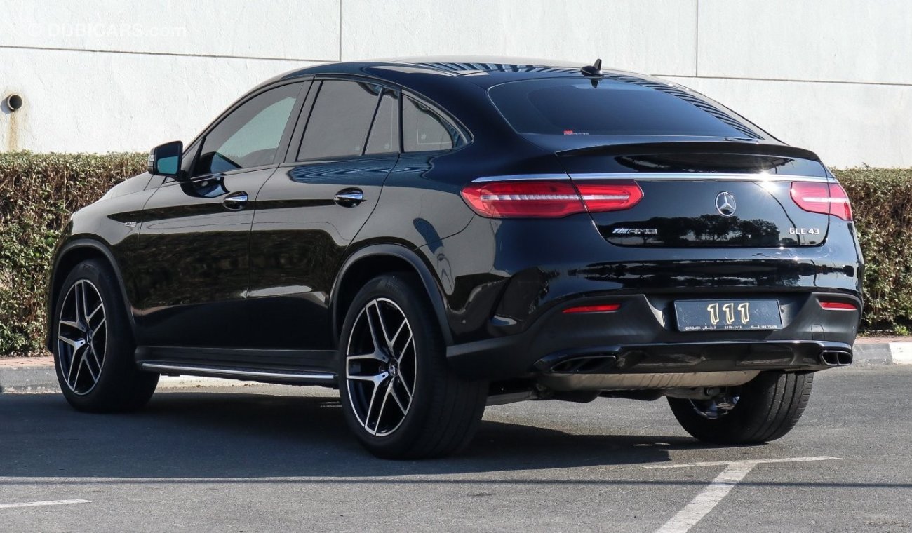 مرسيدس بنز GLE 43 AMG 4MATIC / Warranty / GCC Specifications