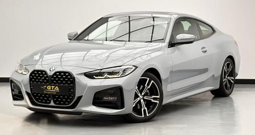 BMW 420i 2024 BMW 420i M-Sport Coupe, 08/2028 BMW Warranty, 08/2029 BMW Service Contract, BMW FSH, GCC