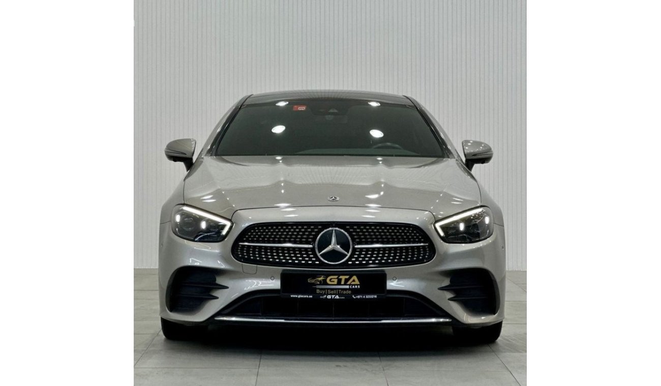 Mercedes-Benz E200 Std 2021 Mercedes E200 Coupe, Mercedes Warranty Service Contract, GCC