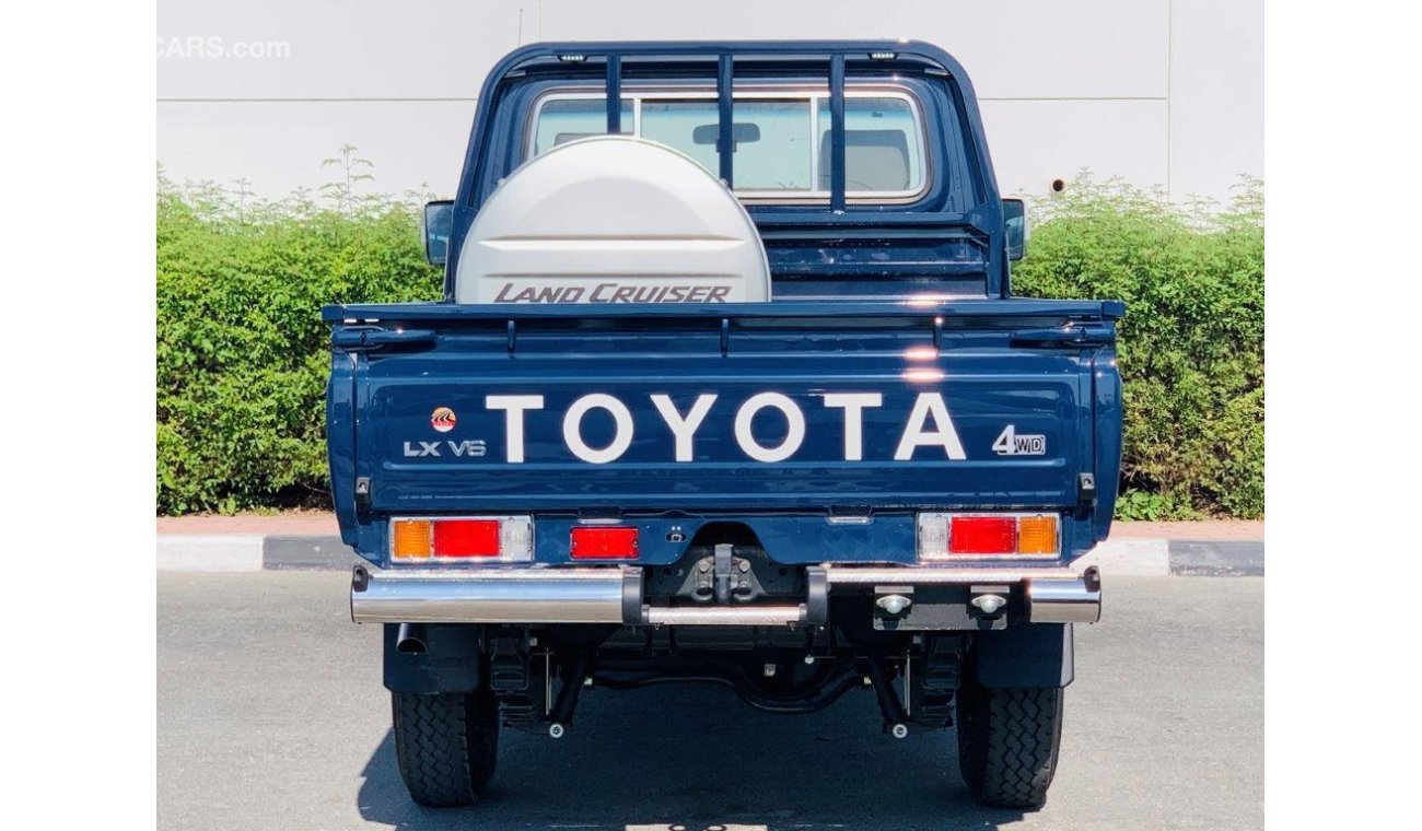 تويوتا لاند كروزر بيك آب 79 SINGLE CAB LX-G  V6 4.0L PETROL 4WD MANUAL TRANSMISSION