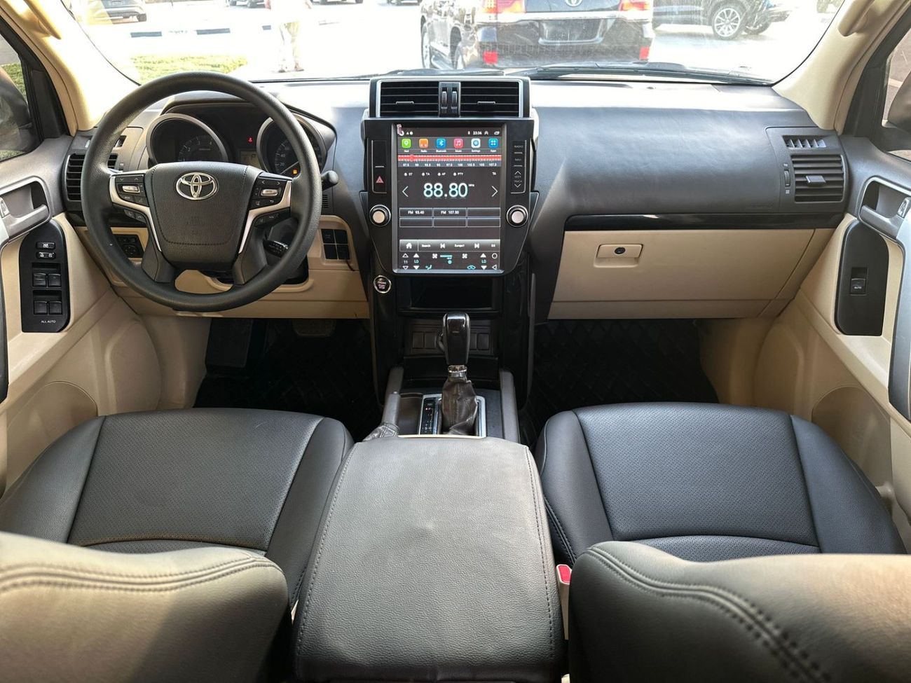 Toyota Prado MODIFIED TO 2023 MODEL | TESLA SCREEN | LHD |  2.7L PETROL ENGINE | 2016