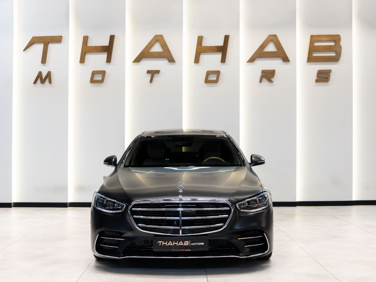 مرسيدس بنز S 500 S-Class 4Matic | 2021 | Matte Black | Fully Loaded | Excellent Condition