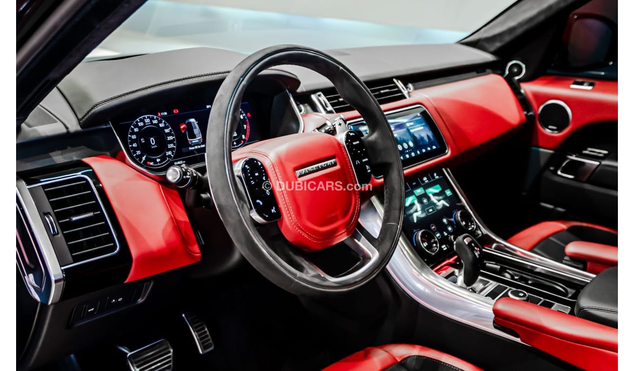 لاند روفر رينج روفر سبورت 2021 Range Rover Sport HST,2026 Land Rover Warranty + Service Contract, Low KM, GCC