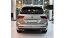 Volkswagen Tiguan EXCELLENT DEAL for our Volkswagen Tiguan R-Line 4MOTION 2019 Model!! in Beige / Silver Color! GCC Sp