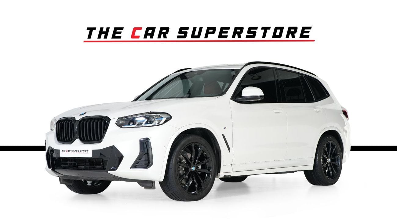 BMW X3 XDRIVE 30i M SPORT 1 Owner-BMW Warranty & Service Contract Until 09/2028-Pearl White