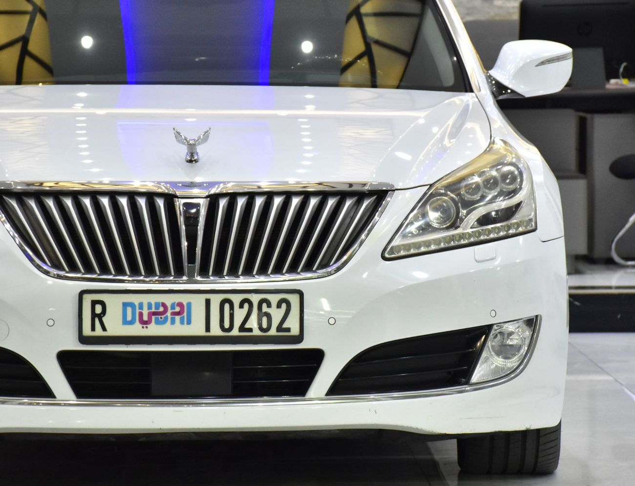 Hyundai Centennial EXCELLENT DEAL for our Hyundai Centennial VS500 ( 2015 Model ) in White Color GCC Specs