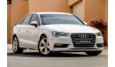 Audi A3 1.4L 2016 GCC under years Warranty with Zero Down-Payment.