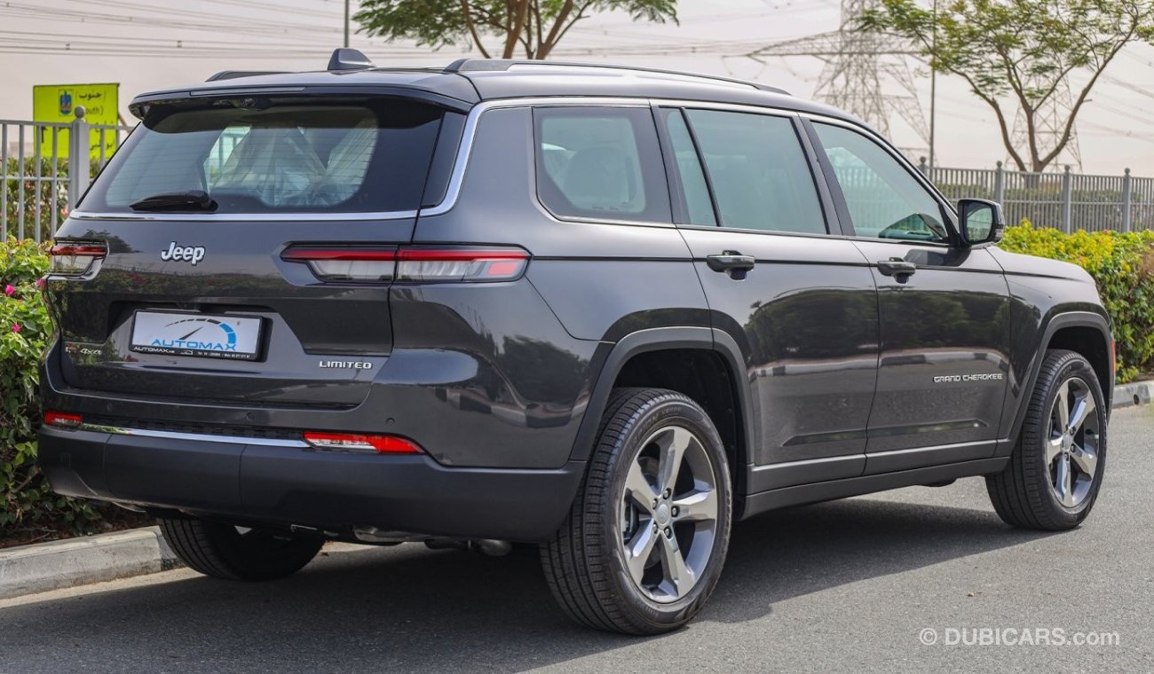 Jeep Grand Cherokee Limited L Plus Luxury 2023 , GCC , 0Km , With 3 Yrs or 60K Km WNTY @Official Dealer