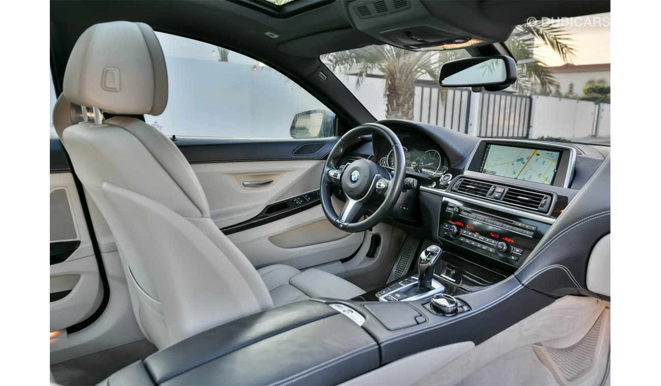 BMW 640i M Kit Gran Coupe - Fully Loaded! - Impeccable Condition! - Only AED 2,037 Per Month! - 0% DP