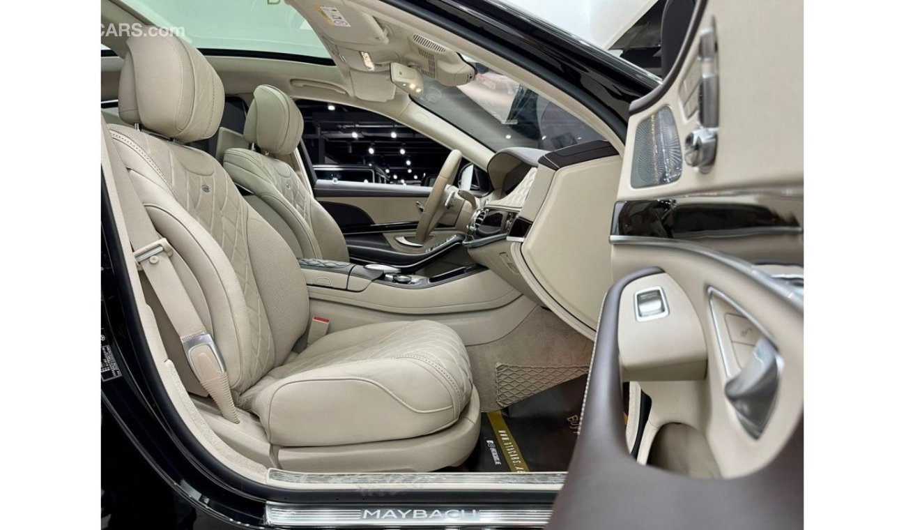 مرسيدس مايباخ S560 مايباخ 2020 Mercedes S560 Maybach 4MATIC, Full Gargash Service History, European Specs