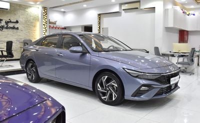 Hyundai Elantra COMFORT EXCELLENT DEAL for our Hyundai Elantra ( 2024 Model ) in Blue Color Chinese Specs