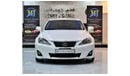 Lexus IS300 EXCELLENT DEAL for our Lexus IS 300 ( 2012 Model! ) in White Color! GCC Specs