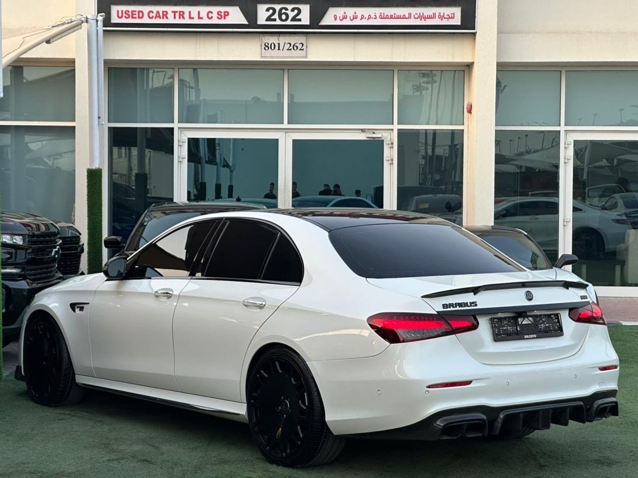 Mercedes-Benz E 63S ‏MERCEDES BENZ AMG E63s GCC 2021 ‏Bodykit (BRABUS) ‏Original paint  ‏Recaro Seats ‏Full Option Full 