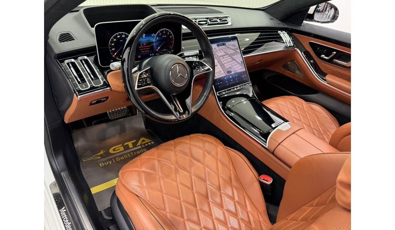 Mercedes-Benz S 580 4MATIC Exclusive 4.0L 2022 Mercedes Benz S580 AMG 4MATIC, 2027 Mercedes Warranty, 2026 Mercedes Serv