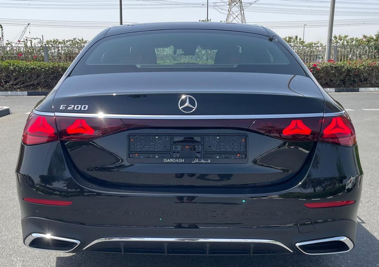 Mercedes-Benz E200 2.0L AMG 5 years warranty 2025 GCC