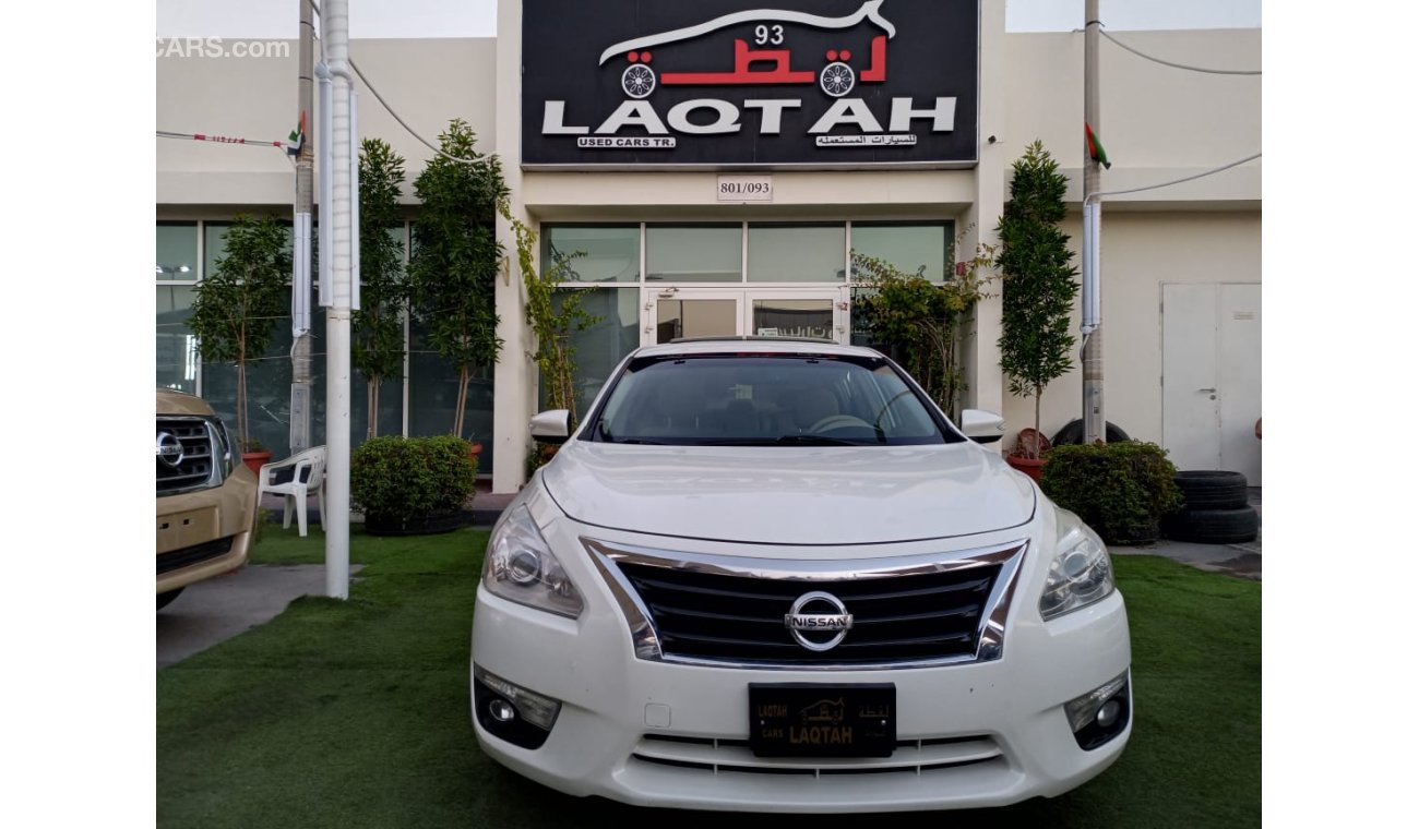 Nissan Altima Nissan Altima 2013 model white color inside beige ward number 1 fingerprint slot leather alloy wheel